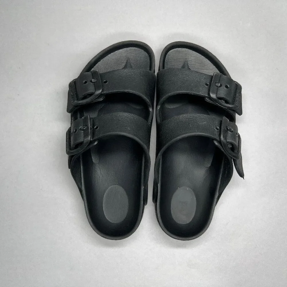 Birkenstock Arizona Sandals‎ Youth Size 9 Black EVA Slide Flip Flop Sandals